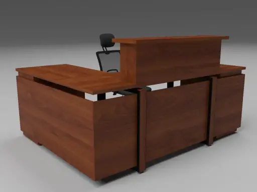 MODULÓ DE RECEPCIÓN CON DOS ARCHIVEROS