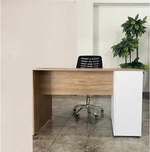 ESCRITORIO + ESQUINERO EN MELAMINA